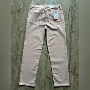 Scotch & Soda pale pink straight leg Jeans pretty feminine neutral capsule